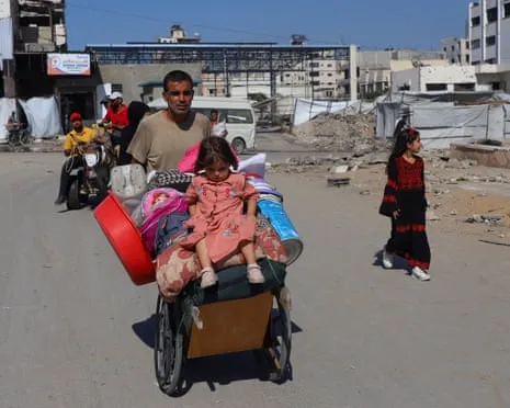 Fleeing away from Destruction to Death: Gaza Civilians Face Dire Decision